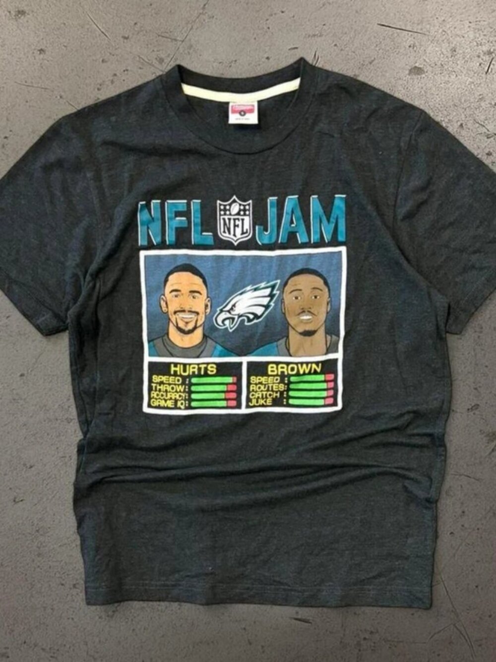 Sick Philadelphia Eagles vintage style video game shirt